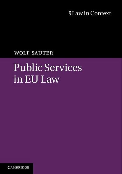 Produktbild: Public Services in EU Law