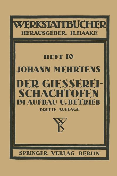 Produktbild: Der Gie&szlig;erei-Schachtofen im Aufbau und Betrieb
