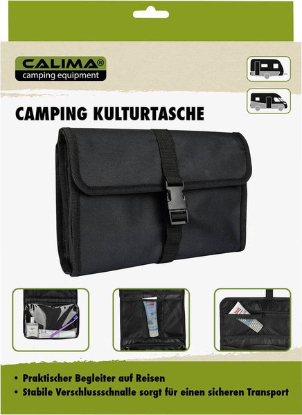Calima Aufbewahrungs-Set Camping Kulturtasche (B x H) 29cm x 71cm Schwarz 46034