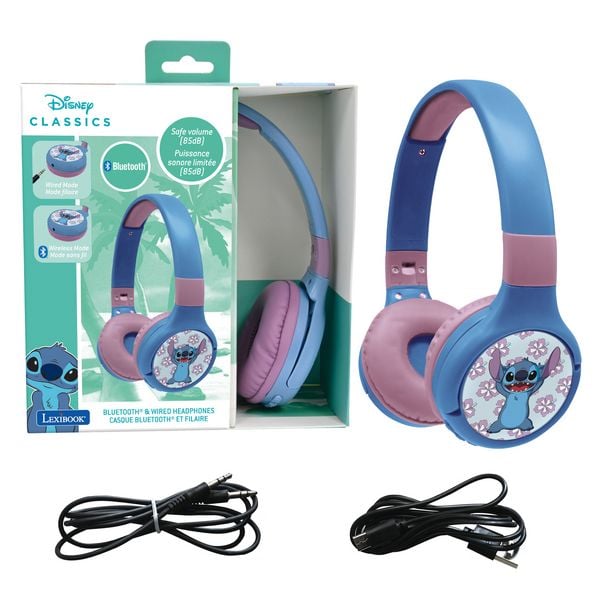 Produktbild: Stitch 2 in 1 Bluetooth&reg; und kabelgebundener Kopfh&ouml;rer