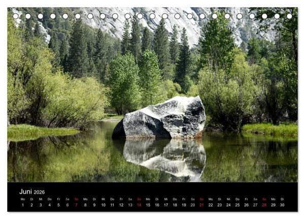 Produktbild: USA - Der Westen (Tischkalender 2026 DIN A5 quer), CALVENDO Monatskalender