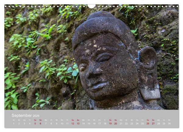 Produktbild: BUDDHA - Ein sanftes L&auml;cheln (Wandkalender 2026 DIN A3 quer), CALVENDO Monatskalender