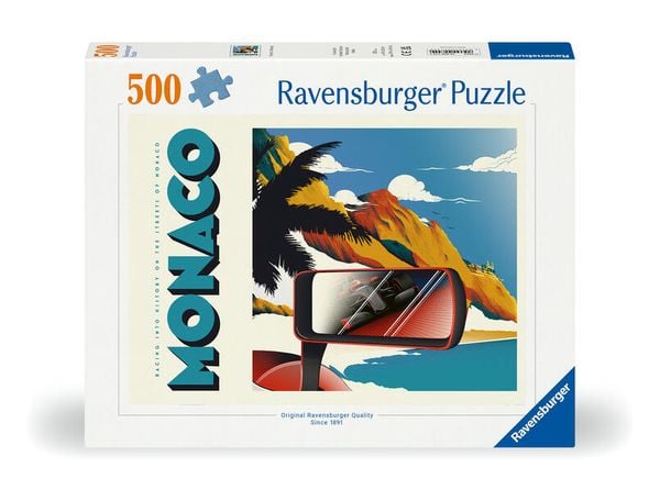 Erwachsenenpuzzle 500 Teile - Großer Preis von Monaco