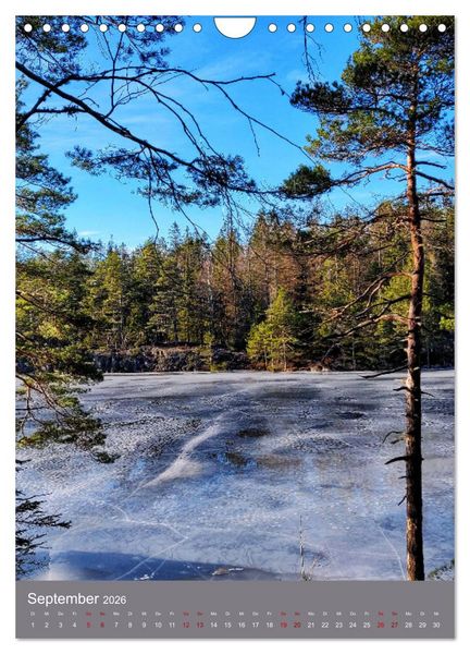 Produktbild: Schweden - Wandern in V&auml;sterg&ouml;tland (Wandkalender 2026 DIN A4 hoch), CALVENDO Monatskalender