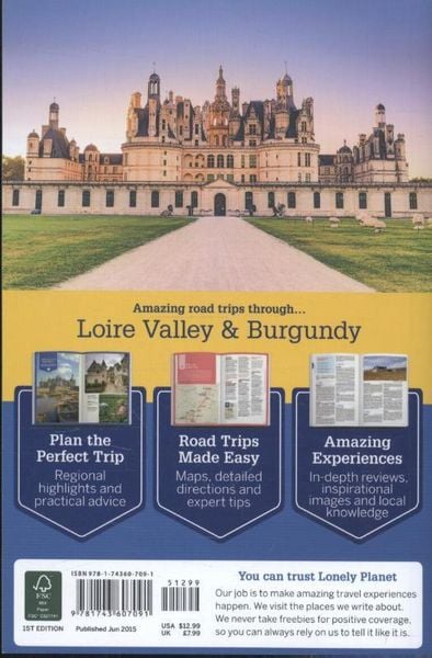 Produktbild: Lonely Planet: Lonely Planet Chateaux of the Loire Valley Ro