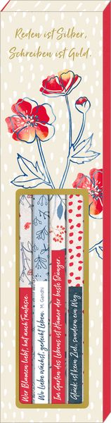Produktbild: Bleistift-Set mit Spr&uuml;chen