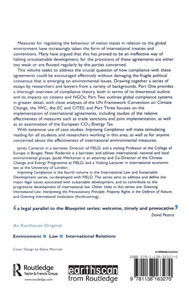 Produktbild: Improving Compliance with International Environmental Law