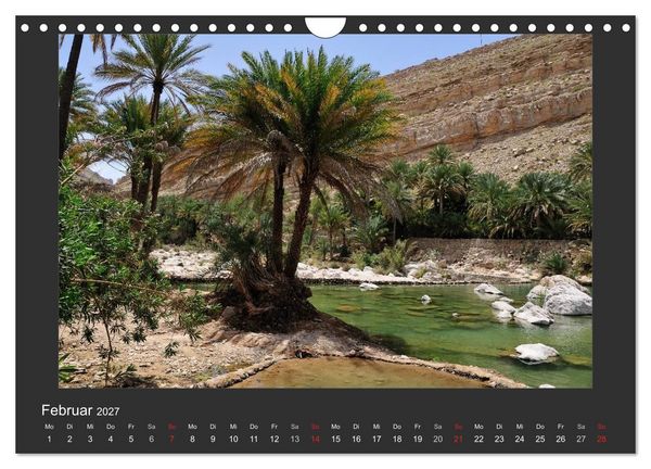 Produktbild: Zauber des Oman (Wandkalender 2027 DIN A4 quer), CALVENDO Monatskalender