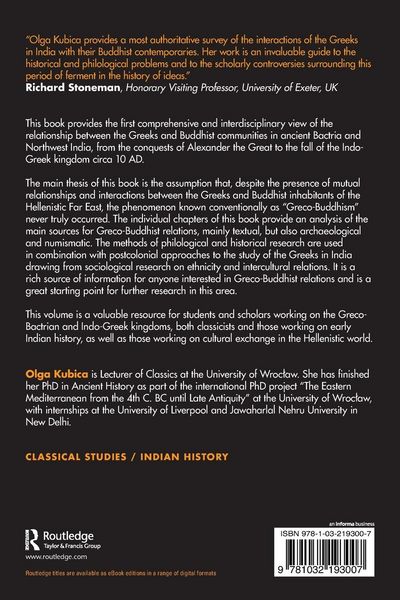 Produktbild: Greco-Buddhist Relations in the Hellenistic Far East