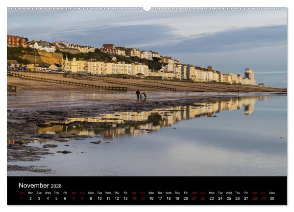 Produktbild: Photographs of Hastings and St Leonards (High Quality Premium Wall Calendar 2026 DIN A2 landscape),CALVENDO 12 Month Wall Calendar
