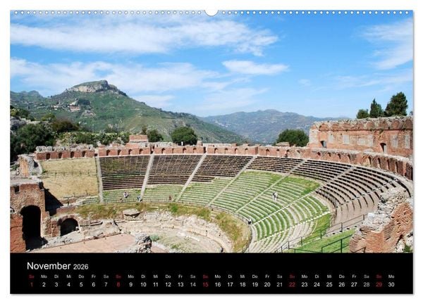 Produktbild: Sizilien (hochwertiger Premium Wandkalender 2026 DIN A2 quer), Kunstdruck in Hochglanz