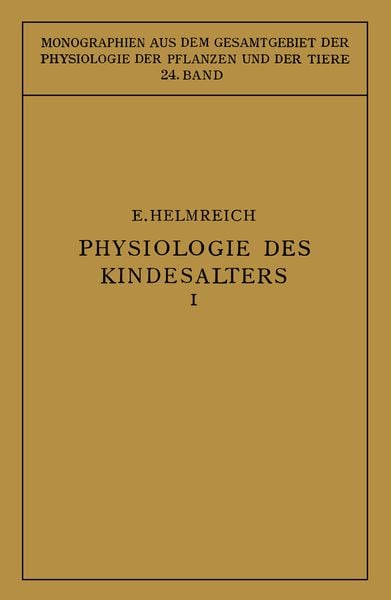 Produktbild: Physiologie des Kindesalters
