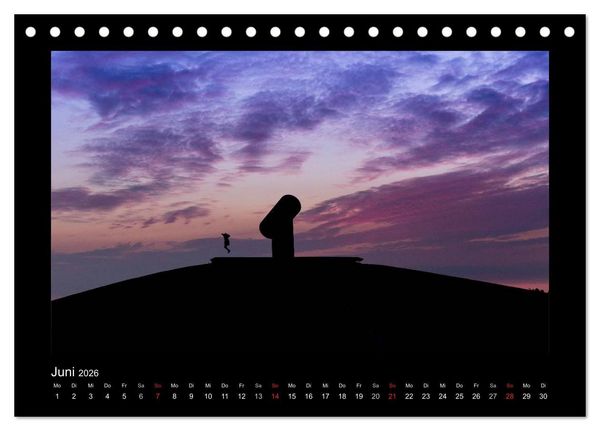 Produktbild: Berge und T&auml;ler im Ruhrgebiet (Tischkalender 2026 DIN A5 quer), CALVENDO Monatskalender