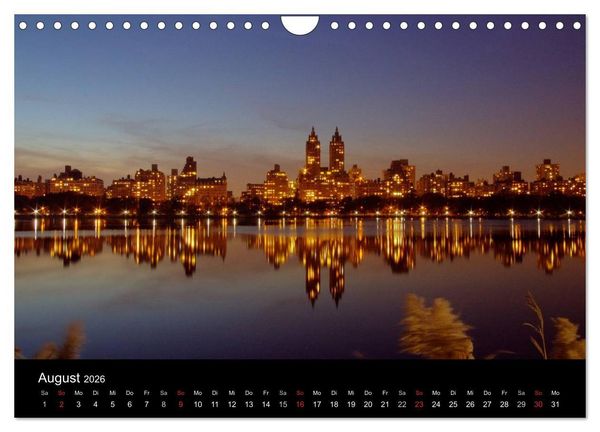 Produktbild: Zu Besuch in New York (Wandkalender 2026 DIN A4 quer), CALVENDO Monatskalender