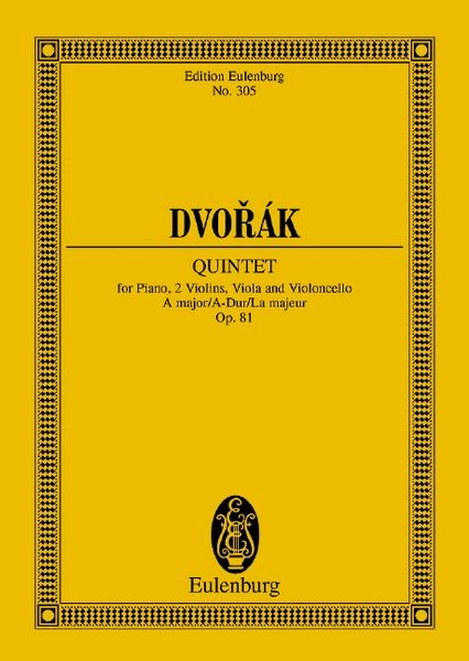 Produktbild: Quintett A-Dur