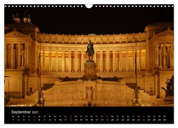 Produktbild: Vade mecum Romam - Geh mit mir nach Rom (Wandkalender 2027 DIN A3 quer), CALVENDO Monatskalender