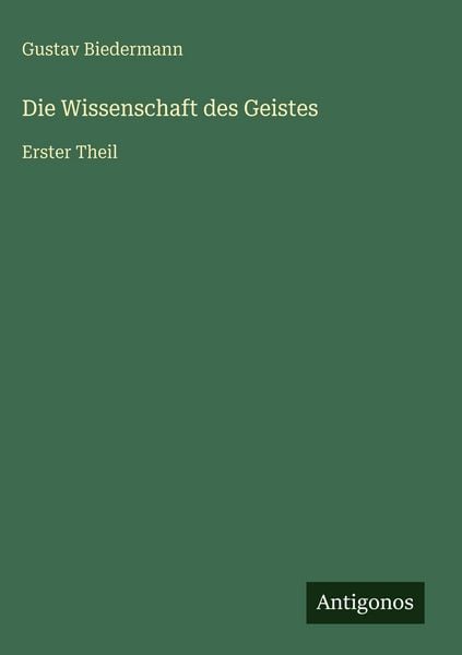 Produktbild: Die Wissenschaft des Geistes