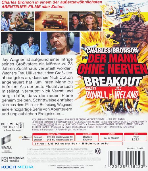 Produktbild: Der Mann ohne Nerven (Breakout)