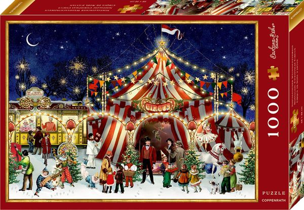 Produktbild: Puzzle - Nostalgischer Weihnachtszirkus (1000 T.) Behr