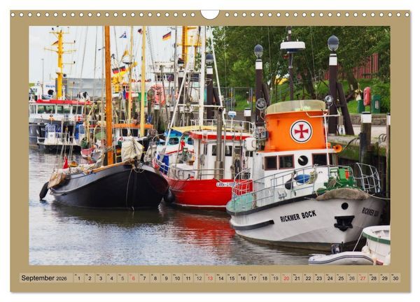 Produktbild: B&uuml;sum an der Nordsee (Wandkalender 2026 DIN A3 quer), CALVENDO Monatskalender