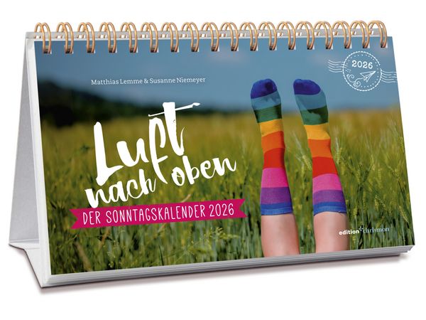 Produktbild: Luft nach oben 2026. Der Sonntagskalender