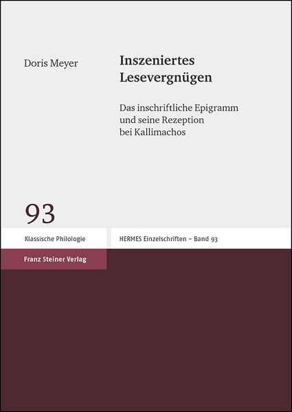 Produktbild: Inszeniertes Lesevergn&uuml;gen