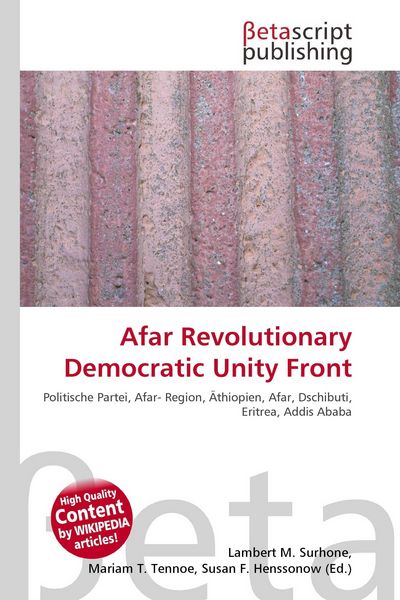 Produktbild: Afar Revolutionary Democratic Unity Front