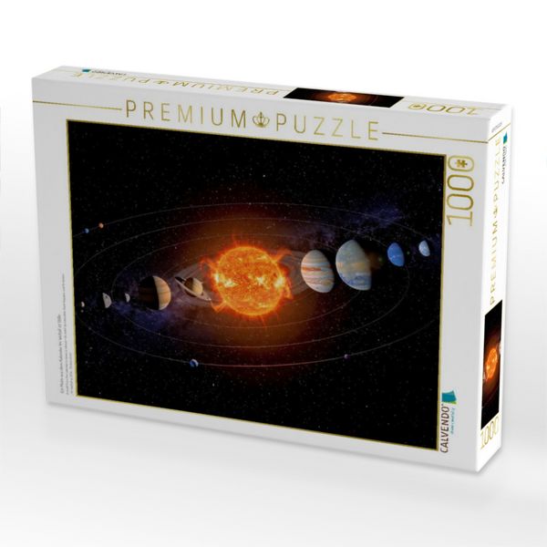 Produktbild: CALVENDO Puzzle Ein Motiv aus dem Kalender Im Weltall ist Stille | 1000 Teile Lege-Gr&ouml;&szlig;e 64x48cm Foto-Puzzle f&uuml;r gl&uuml;ckliche Stunden