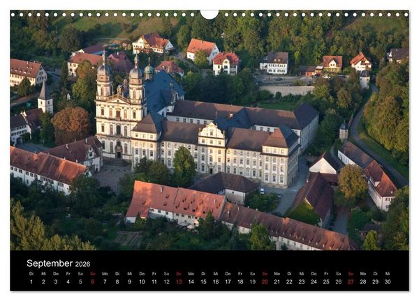 Produktbild: Hohenlohe von oben (Wandkalender 2026 DIN A3 quer), CALVENDO Monatskalender