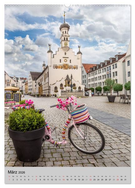 Produktbild: ALLG&Auml;U Idylle und Historie (hochwertiger Premium Wandkalender 2026 DIN A2 hoch), Kunstdruck in Hochglanz