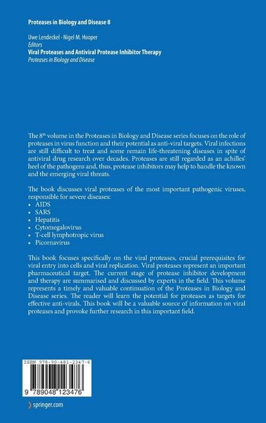 Produktbild: Viral Proteases and Antiviral Protease Inhibitor Therapy