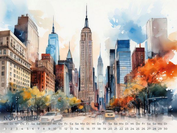Produktbild: New York Artwork Edition Kalender 2027