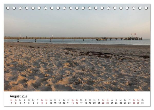 Produktbild: L&uuml;becker Bucht (Tischkalender 2026 DIN A5 quer), CALVENDO Monatskalender