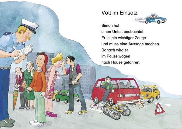 Produktbild: Lesel&ouml;wen - Die besten Polizeigeschichten f&uuml;r Erstleser