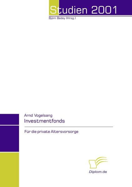 Produktbild: Investmentfonds f&uuml;r die private Altersvorsorge