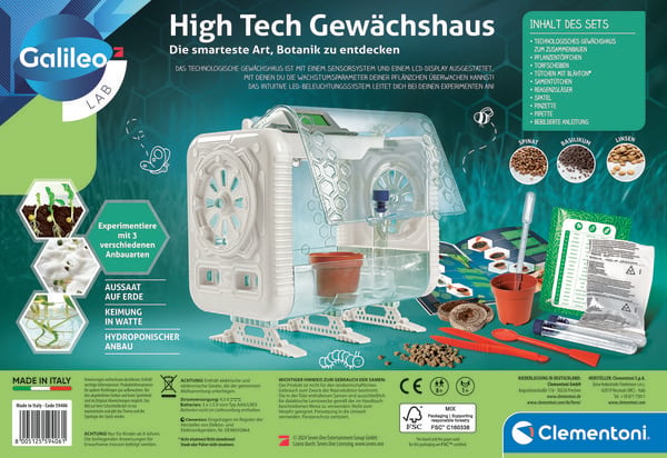 Produktbild: Galileo High Tech Gew&auml;chshaus