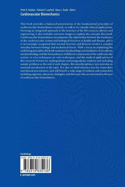 Produktbild: Cardiovascular Biomechanics