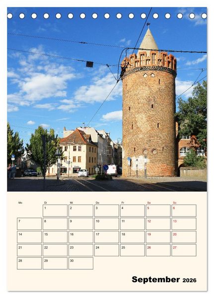 Produktbild: Brandenburg an der Havel - Ein Rundgang (Tischkalender 2026 DIN A5 hoch), CALVENDO Monatskalender