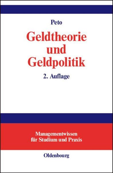 Produktbild: Geldtheorie und Geldpolitik