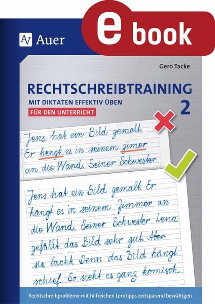 Produktbild: Rechtschreibtraining Mit Diktaten effektiv &uuml;ben 2