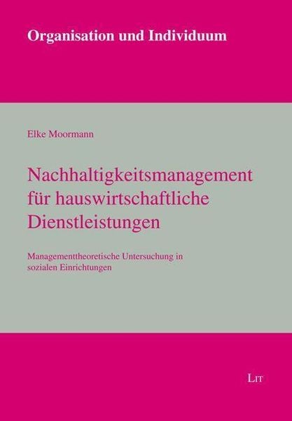 Produktbild: Moormann, E: Nachhaltigkeitsmanagement / hauswirtschaftlich.