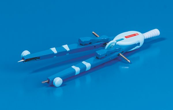 Produktbild: Brunnen Schnellverstellzirkel Peak 4 Colour Code | &Oslash; 370 mm, azur