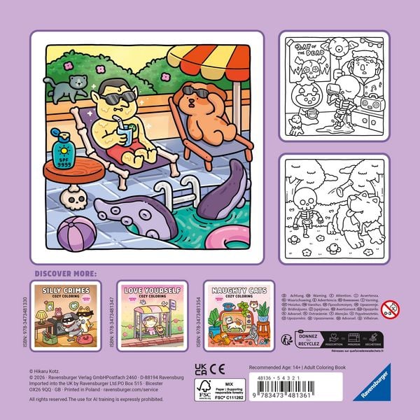 Produktbild: Cozy Coloring - Silly Spooky