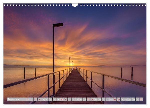 Produktbild: Bodensee-Stimmungen (Wandkalender 2026 DIN A3 quer), CALVENDO Monatskalender