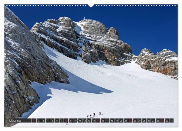Produktbild: Der Hohe Dachstein (Wandkalender 2026 DIN A2 quer), CALVENDO Monatskalender