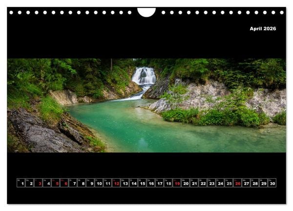 Produktbild: Weitblicke - Panoramen (Wandkalender 2026 DIN A4 quer), CALVENDO Monatskalender