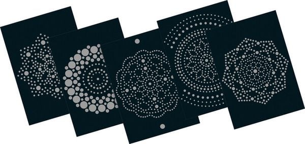 Produktbild: Marabu Dot Pen Set Mandala 4x25ml
