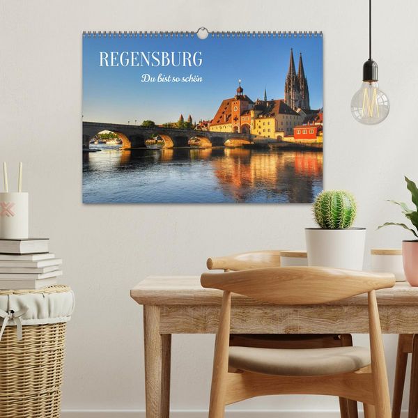 Produktbild: Regensburg. Du bist so sch&ouml;n (Wandkalender 2026 DIN A3 quer), CALVENDO Monatskalender