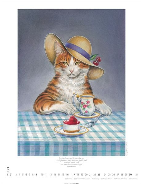 Produktbild: Schnurren und Kratzen - Bilder von Katzen Kalender 2027