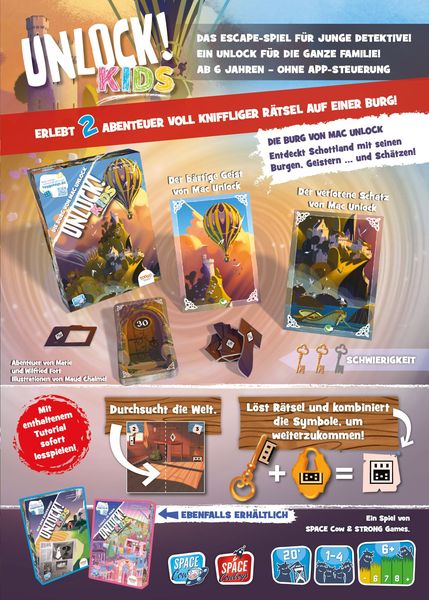 Produktbild: Unlock! Kids Die Burg von Mac Unlock (Einzelszenario) DE